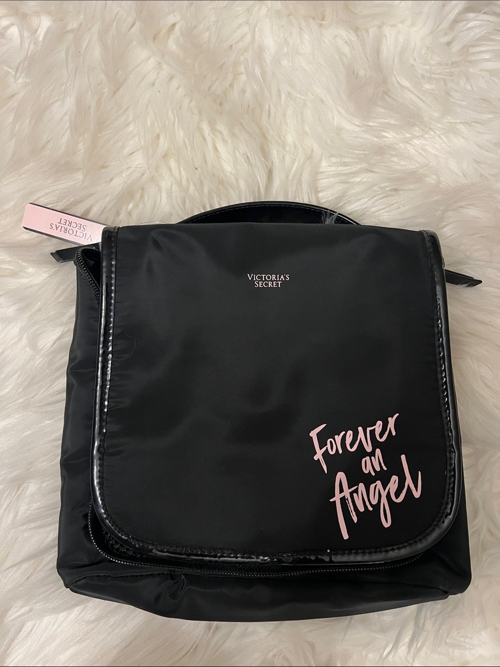 Victoria's Secret Travel Bag with Pink 'Forever an Angel' Script